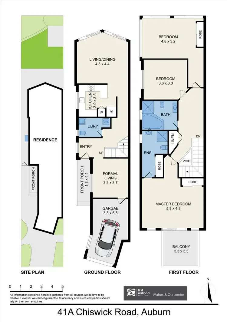 Floorplan of Homely house listing, 41A Chiswick Road, Auburn NSW 2144