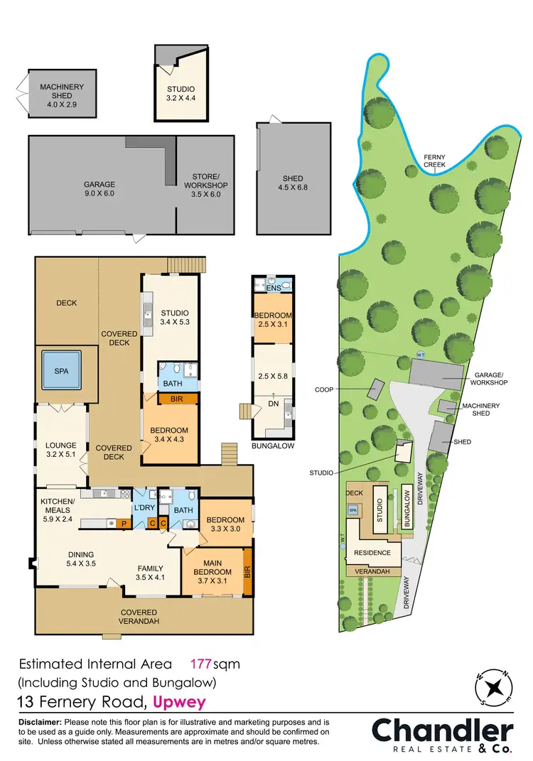 Floorplan of Homely house listing, 13 Fernery Road, Upwey VIC 3158