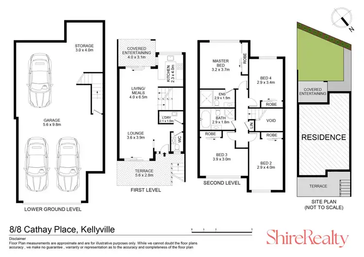 Floorplan of Homely townhouse listing, 8/8 Cathay Place, Kellyville NSW 2155