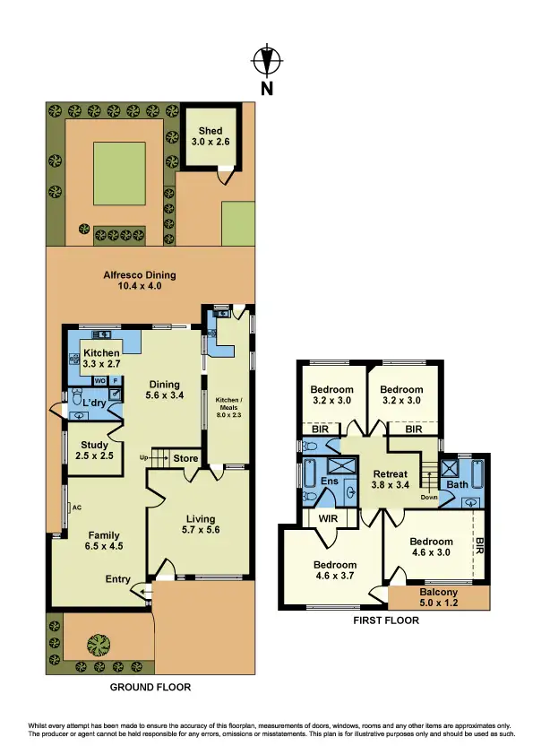 Floorplan of Homely house listing, 7 Metters Street, Maribyrnong VIC 3032