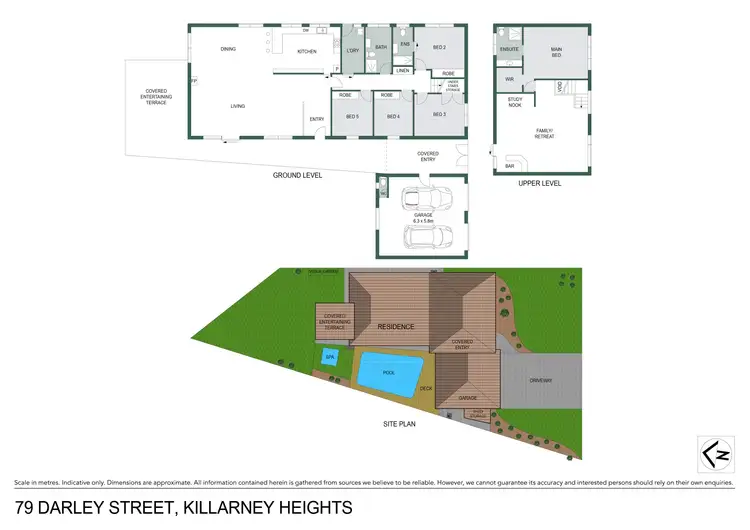 Floorplan of Homely house listing, 79 Darley Street, Killarney Heights NSW 2087