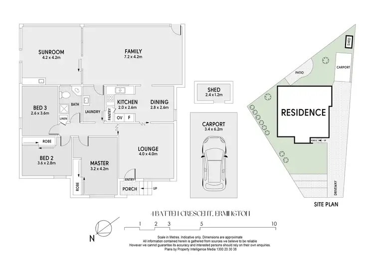 Floorplan of Homely house listing, 4 Batten Crescent, Ermington NSW 2115