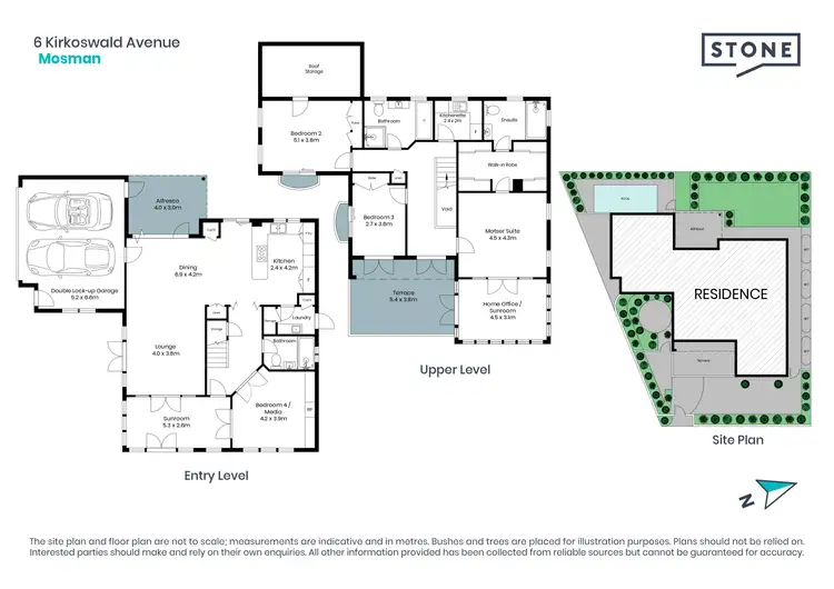 Floorplan of Homely house listing, 6 Kirkoswald Avenue, Mosman NSW 2088