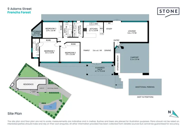 Floorplan of Homely house listing, 9 Adams Street, Frenchs Forest NSW 2086