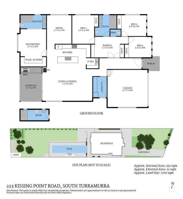 Floorplan of Homely house listing, 223 Kissing Point Road, Turramurra NSW 2074