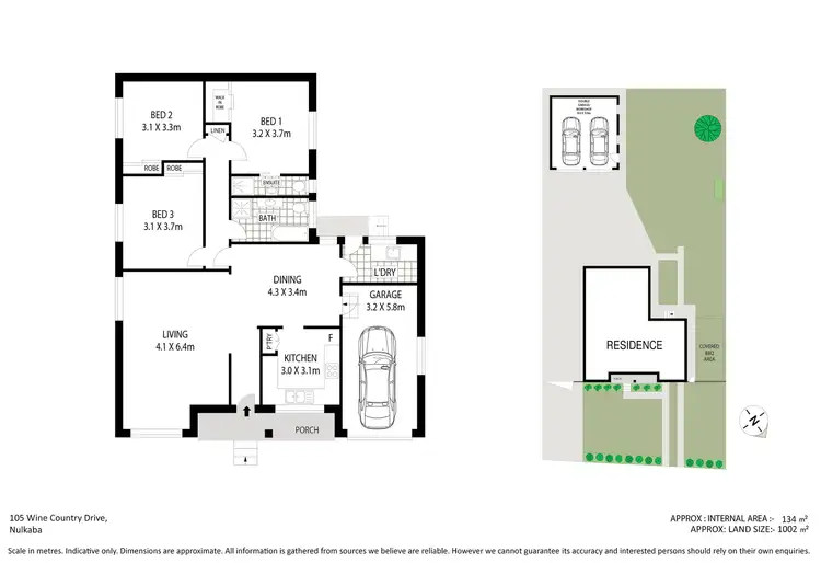 Floorplan of Homely house listing, 105 Wine Country Drive, Nulkaba NSW 2325
