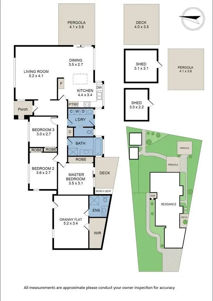 Floorplan of Homely house listing, 1 Berberis Place, Hoppers Crossing VIC 3029