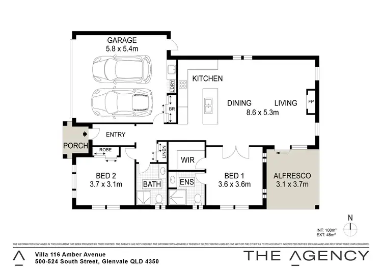 Floorplan of Homely retirement listing, 116/500 South Street, Glenvale QLD 4350