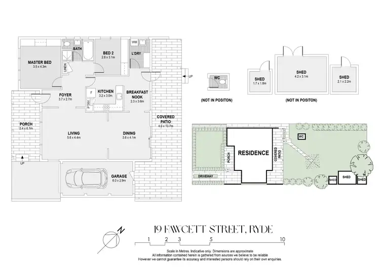 Floorplan of Homely house listing, 19 Fawcett Street, Ryde NSW 2112