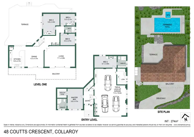 Floorplan of Homely house listing, 48 Coutts Crescent, Collaroy NSW 2097