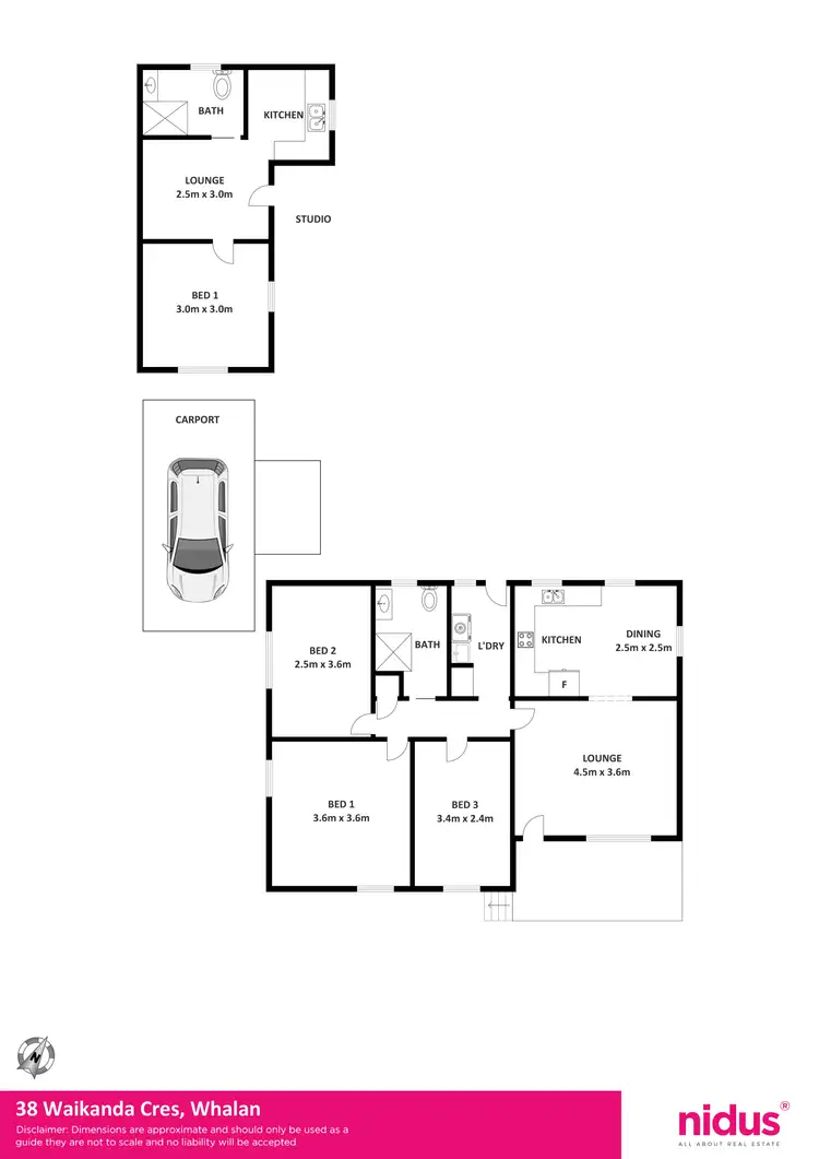 Floorplan of Homely house listing, 38 Waikanda Crescent, Whalan NSW 2770