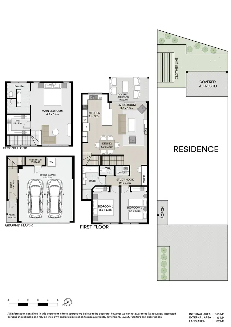 Floorplan of Homely townhouse listing, 19/9 Border Drive North, Currumbin Waters QLD 4223