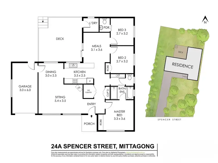 Floorplan of Homely house listing, 24a Spencer Street, Mittagong NSW 2575