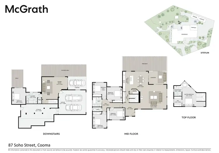 Floorplan of Homely house listing, 87 Soho Street, Cooma NSW 2630