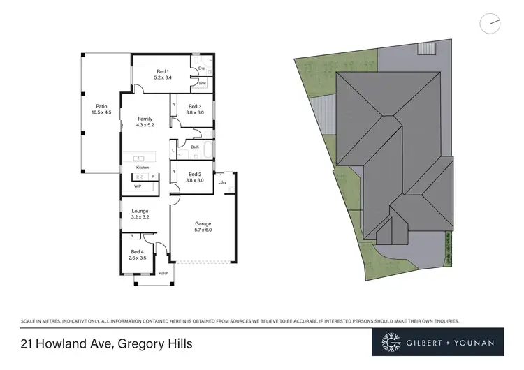 Floorplan of Homely house listing, 21 Howland Avenue, Gregory Hills NSW 2557