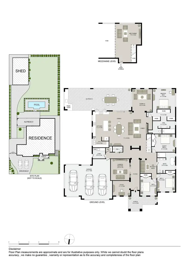 Floorplan of Homely house listing, 10 Blighton Road, Pitt Town NSW 2756