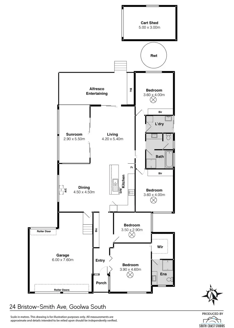 Floorplan of Homely house listing, 24 Bristow Smith Avenue, Goolwa South SA 5214