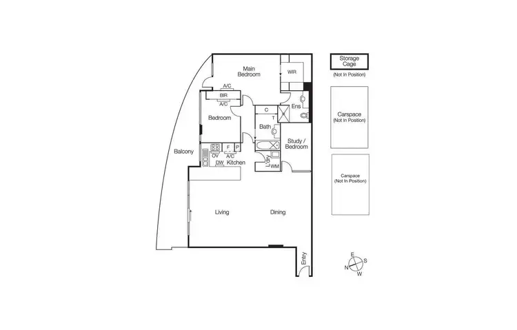 Floorplan of Homely apartment listing, 604/3-7A Alma Road, St Kilda VIC 3182