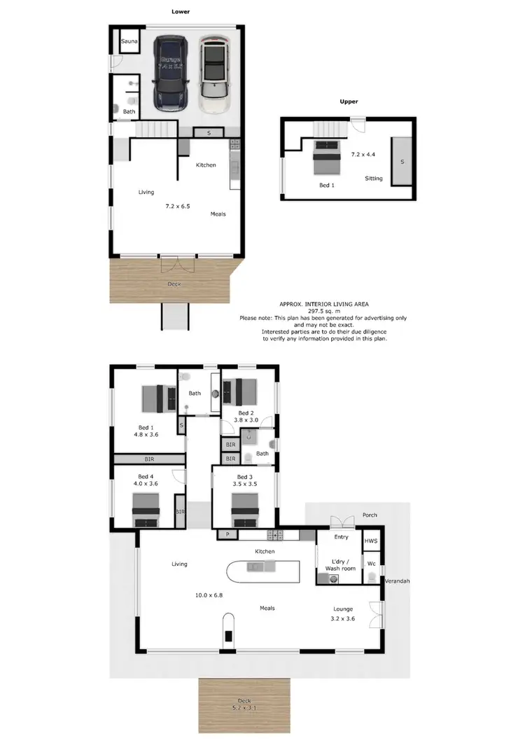 Floorplan of Homely house listing, 134 Yackandandah Road, Yackandandah VIC 3749