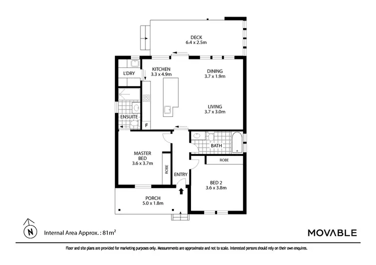Floorplan of Homely house listing, 122 Cleary Street, Hamilton NSW 2303