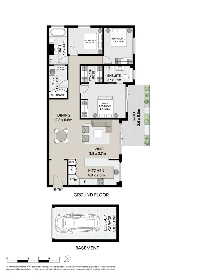 Floorplan of Homely apartment listing, 4/5 Lewis Street, Cronulla NSW 2230
