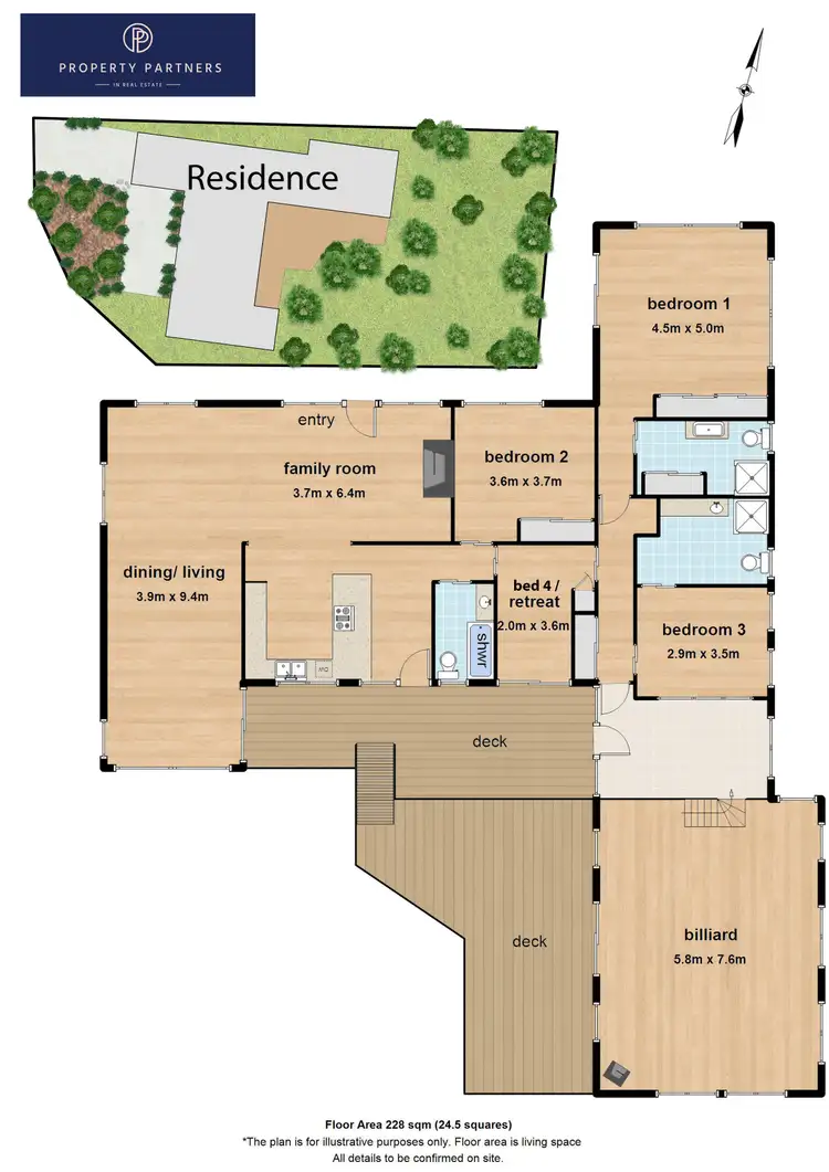 Floorplan of Homely house listing, 8 Anglers Drive, East Warburton VIC 3799