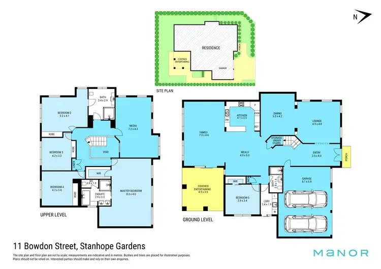 Floorplan of Homely house listing, 11 Bowdon Street, Stanhope Gardens NSW 2768