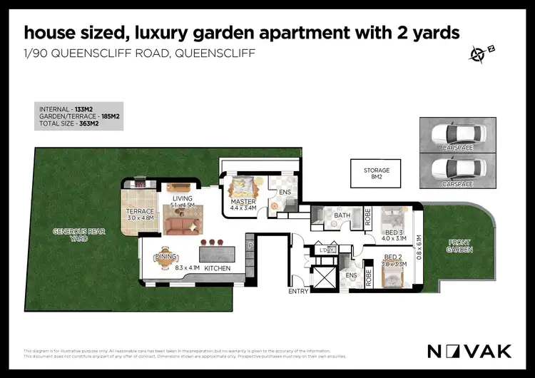 Floorplan of Homely apartment listing, 1/90 Queenscliff Road, Queenscliff NSW 2096