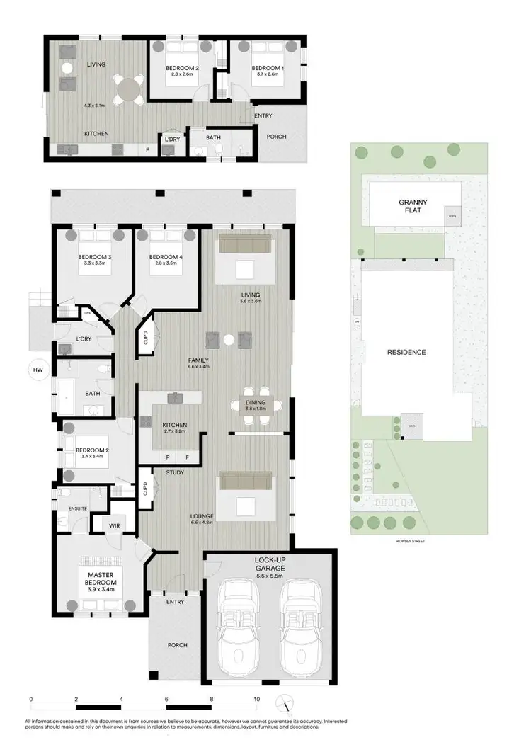 Floorplan of Homely house listing, 26 & 26A Rowley Street, Seven Hills NSW 2147