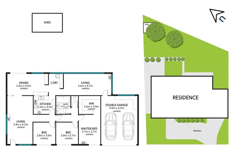 Floorplan of Homely house listing, 14 Cambridge Drive, Garden Suburb NSW 2289