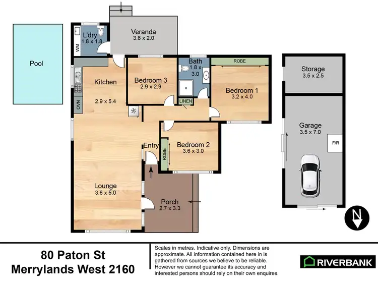 Floorplan of Homely house listing, 80 Paton Street, Merrylands NSW 2160