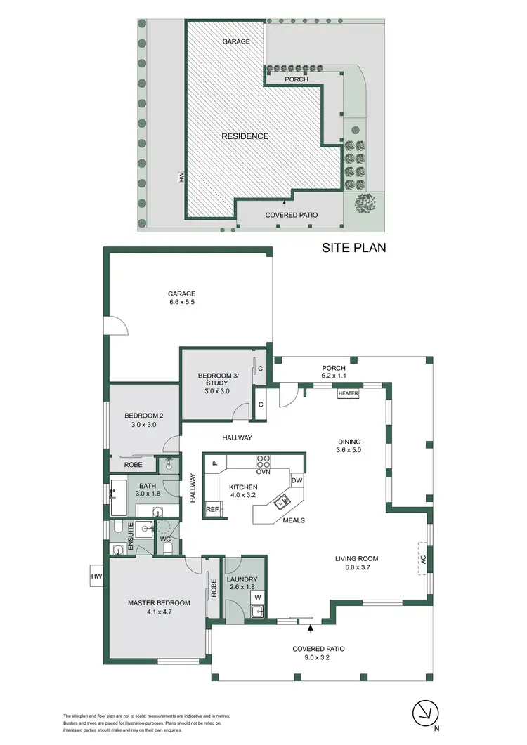 Floorplan of Homely unit listing, 2/273 Bayview Road, Mccrae VIC 3938