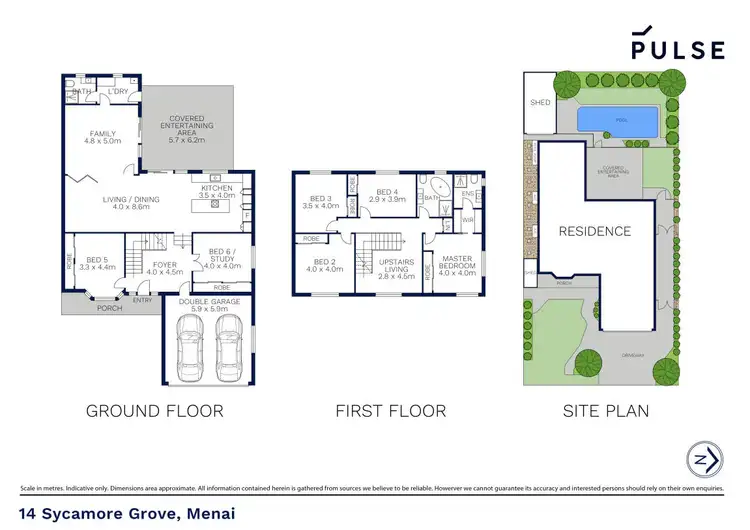 Floorplan of Homely house listing, 14 Sycamore Grove, Menai NSW 2234