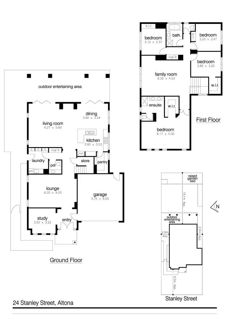 Floorplan of Homely house listing, 24 Stanley Street, Altona VIC 3018