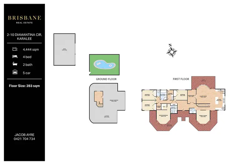 Floorplan of Homely house listing, 2-10 Diamantina Circle, Karalee QLD 4306