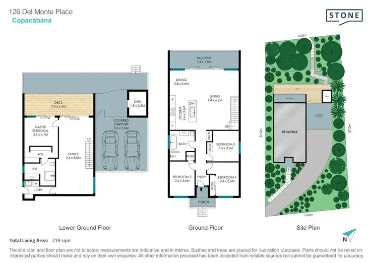 Floorplan of Homely house listing, 126 Del Monte Place, Copacabana NSW 2251