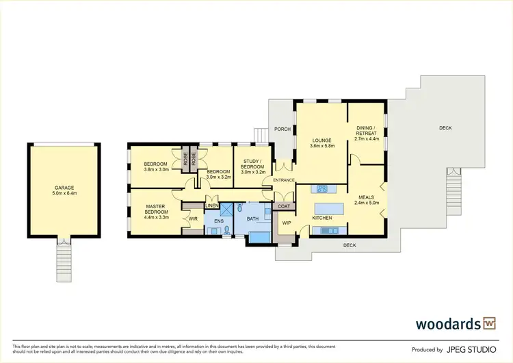 Floorplan of Homely house listing, 1 Ruthven Street, Sunbury VIC 3429