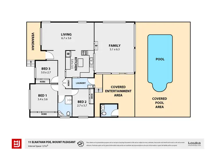 Floorplan of Homely house listing, 11 Elnathan Parade, Mount Pleasant NSW 2519