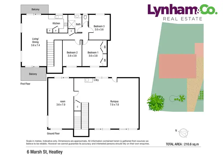 Floorplan of Homely house listing, 6 Marsh Street, Heatley QLD 4814