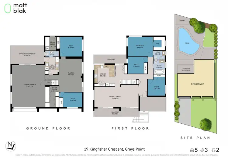 Floorplan of Homely house listing, 19 Kingfisher Crescent, Grays Point NSW 2232