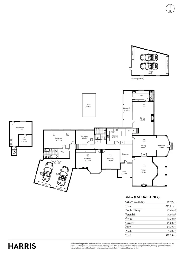 Floorplan of Homely house listing, 18 Delamere Avenue, Netherby SA 5062