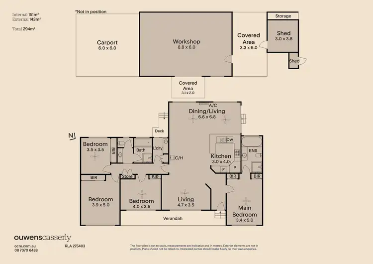 Floorplan of Homely house listing, 7 Kirkham Road, Ashbourne SA 5157