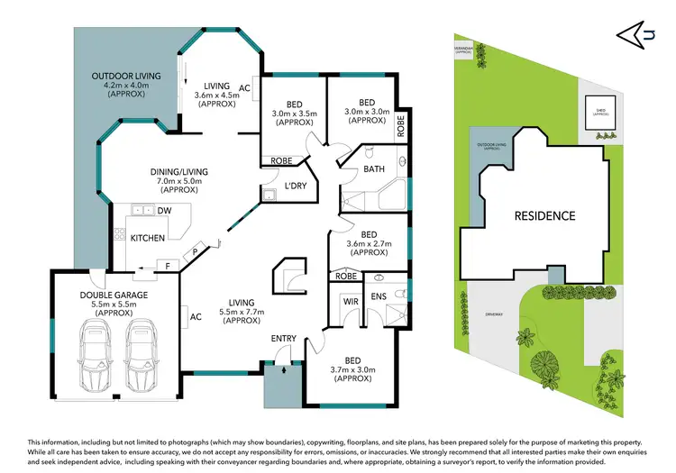 Floorplan of Homely house listing, 7 Hillview Crescent, Macquarie Hills NSW 2285