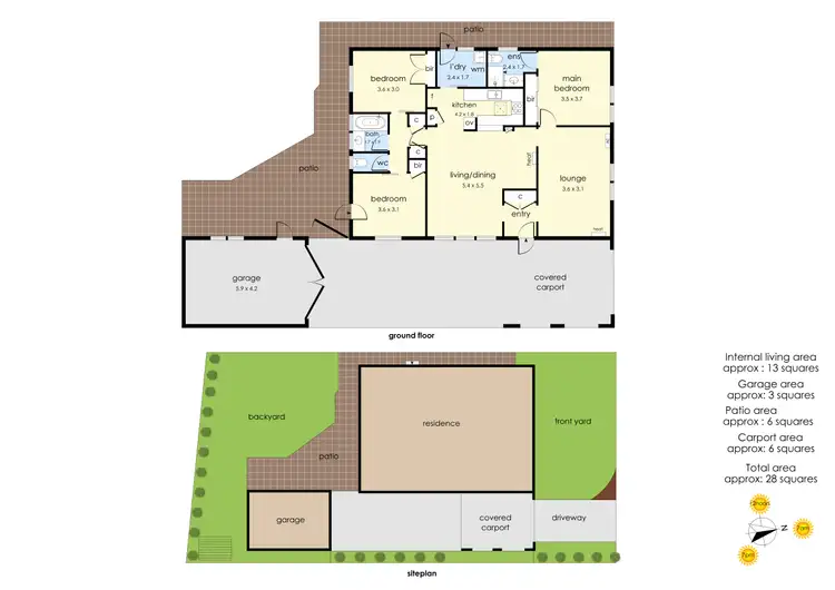 Floorplan of Homely house listing, 64 Lipton Drive, Frankston VIC 3199