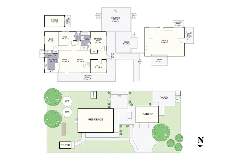 Floorplan of Homely house listing, 3236 Healesville-Kinglake Road, Kinglake VIC 3763