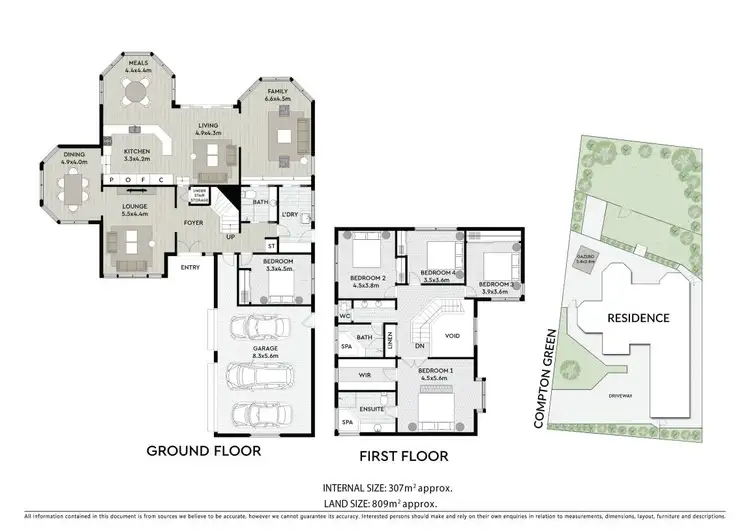 Floorplan of Homely house listing, 10 Compton Green, West Pennant Hills NSW 2125