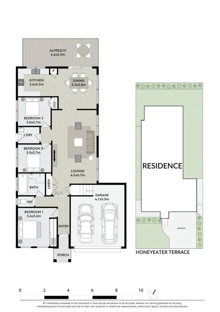 Floorplan of Homely house listing, 13 Honeyeater Terrace, Glenwood NSW 2768