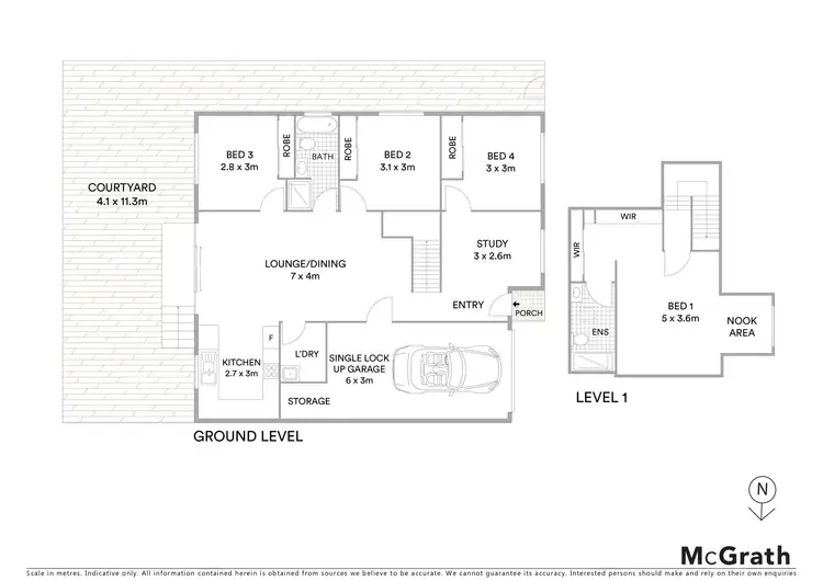 Floorplan of Homely townhouse listing, 8/62 Hampden Road, South Wentworthville NSW 2145