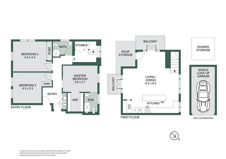 Floorplan of Homely apartment listing, 4/102 Cremorne Road, Cremorne Point NSW 2090