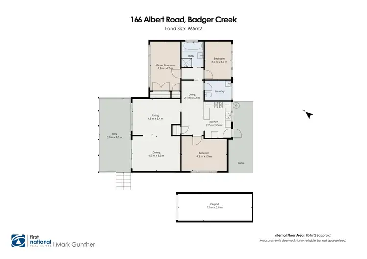 Floorplan of Homely house listing, 166 Albert Road, Badger Creek VIC 3777